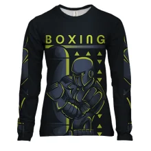 Женский 3D лонгслив Boxing estabilized