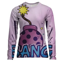 Женский 3D лонгслив Pop art Bang