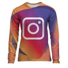Женский 3D лонгслив с Instagram