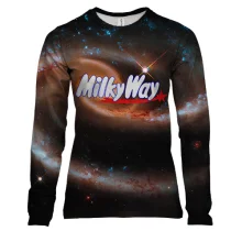 Жіночий 3D лонгслів Milky Way