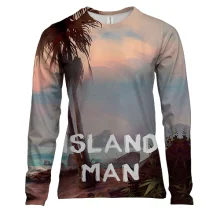 Жіночий 3D лонгслів Island Man
