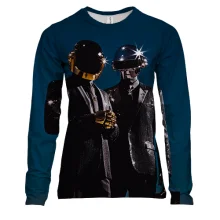 Женский 3D лонгслив Daft Punk (2)