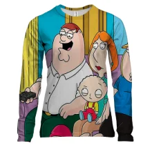 Женский 3D лонгслив Гриффины (Family Guy)