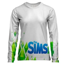 Женский 3D лонгслив The Sims 4