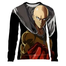 Жіночий 3D лонгслів з One Punch Man