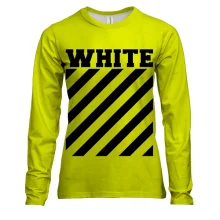 Женский 3D лонгслив Off white