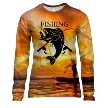 Жіночий 3D лонгслів Fishing