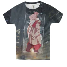 Детская 3D футболка Sakura casual style