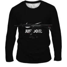 Мужской 3D лонгслив "Nike Just do It"