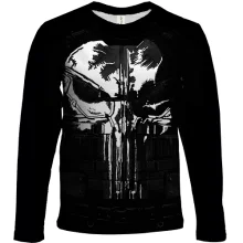 Детский 3D лонгслив "Punisher"