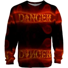 3D свитшот Danger