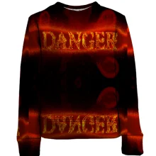 Детский 3D свитшот Danger