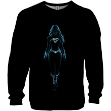 3D свитшот Super Woman Neon