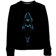 Дитячий 3D світшот Super Woman Neon