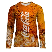 Женский 3D лонгслив Coca Cola