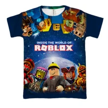 3D футболка Roblox - inside the world