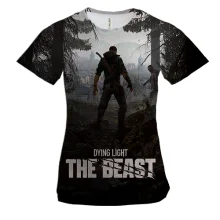 Женская 3D футболка Dying Light The Beast