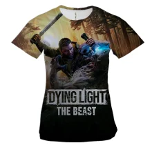 Жіноча 3D футболка Dying Light 3