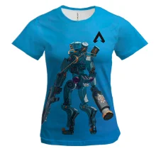 Женская 3D футболка Патфайндер - Apex Legends