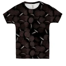 Дитяча 3D футболка "Oreo" печиво