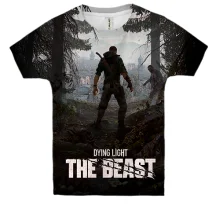 Детская 3D футболка Dying Light The Beast