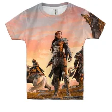 Дитяча 3D футболка TESO Worm Cult
