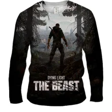 Мужской 3D лонгслив Dying Light The Beast
