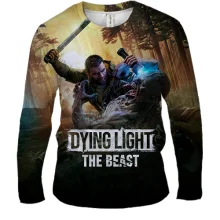 Мужской 3D лонгслив Dying Light 3