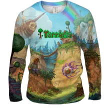 Мужской 3D лонгслив Terraria - World art