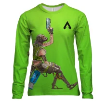Женский 3D лонгслив Октейн - Apex Legends