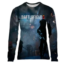 Женский 3D лонгслив Battlefield 6 Ночная операция