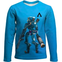 Детский 3D лонгслив Патфайндер - Apex Legends