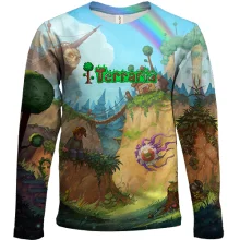 Детский 3D лонгслив Terraria - World art