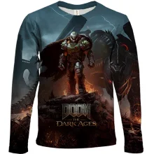 Дитячий 3D лонгслів DOOM TDA