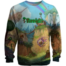 3D свитшот Terraria - World art