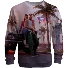 3D свитшот GTA VI Miami