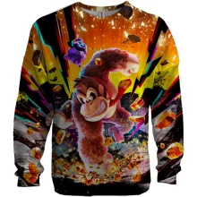 3D свитшот Donkey Kong Bananza