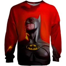 3D свитшот Batman red