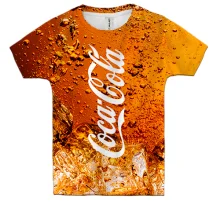 Детская 3D футболка Coca Cola