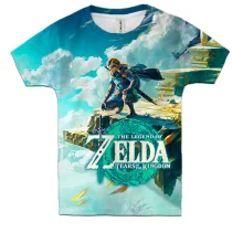 Детская 3D футболка The Legend of Zelda - Tears of the Kingdom