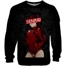 3D свитшот Anime Senpai