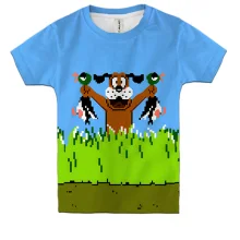 Детская 3D футболка Duck Hunt