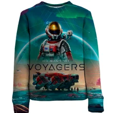 Дитячий 3D світшот No Man's Sky - Voyagers