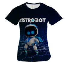 Жіноча 3D футболка Astro Bot
