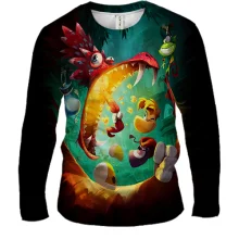 Чоловічий 3D лонгслів Rayman Legend