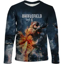 Детский 3D лонгслив Battlefield VI