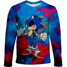 Детский 3D лонгслив SONIC EXE