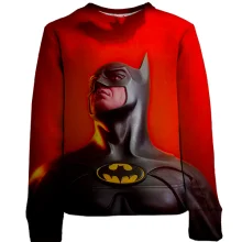Дитячий 3D світшот Batman red