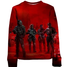 Дитячий 3D світшот Ready or Not
