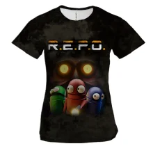 Женская 3D футболка R.E.P.O.